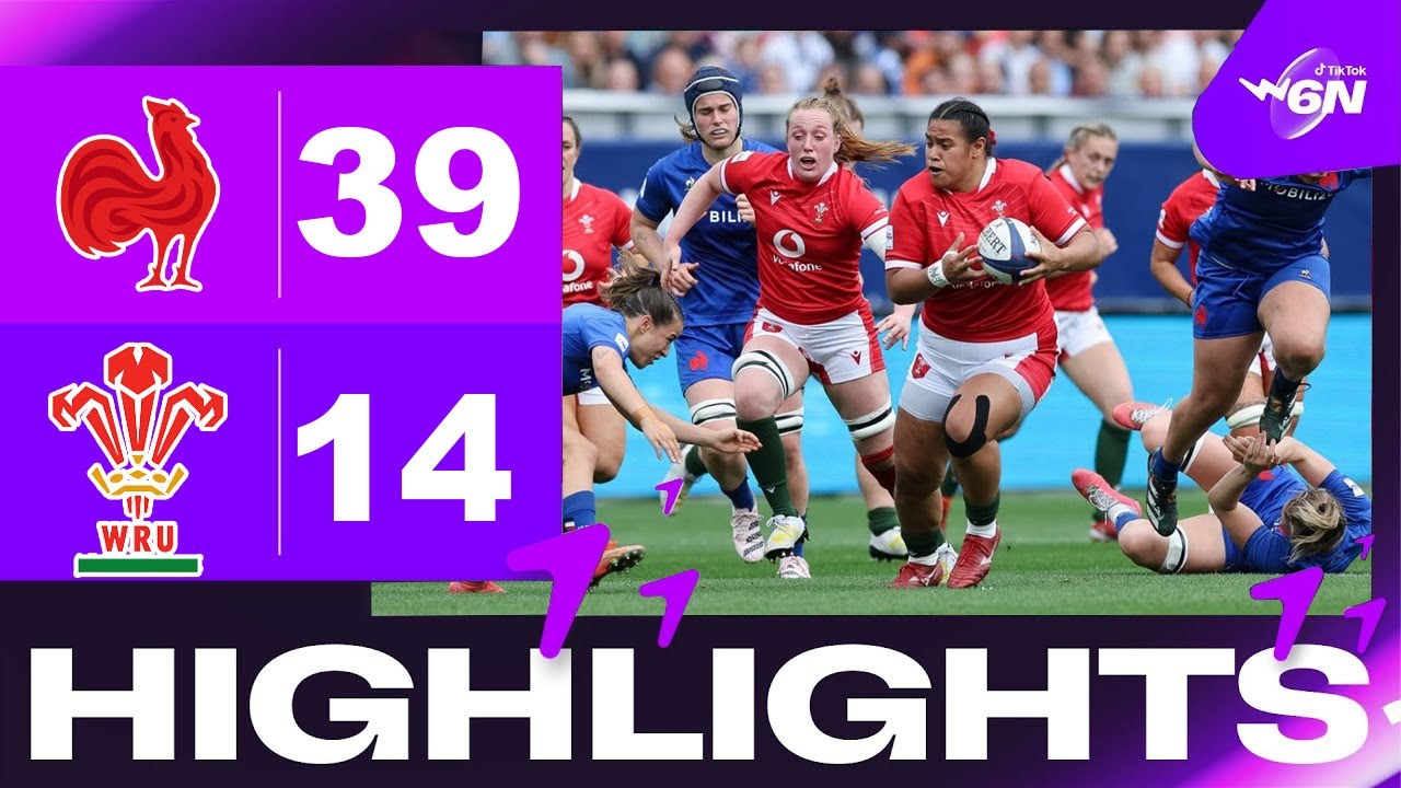 France Vs. Wales Highlights | Six Nations Women 2023 | April 23 ,2023