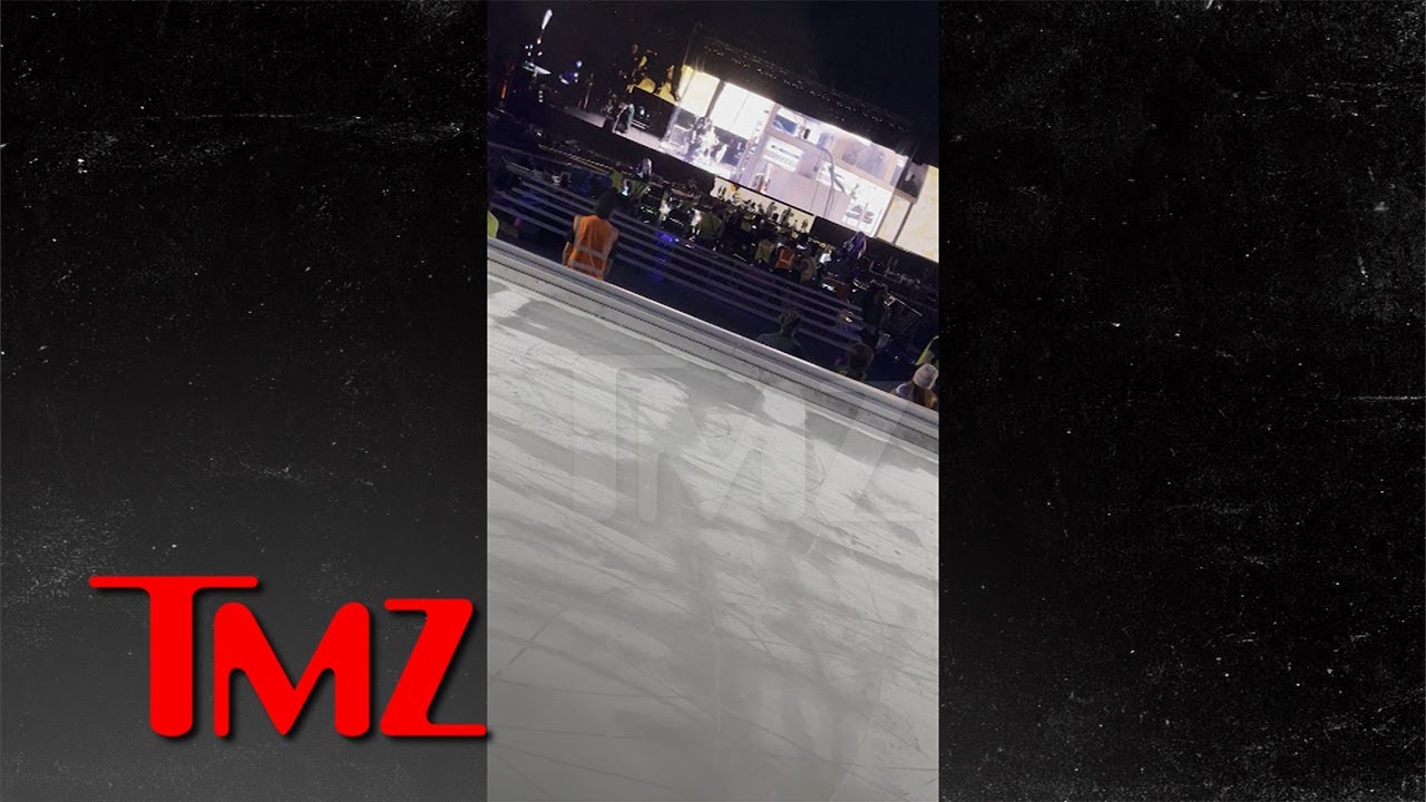 Frank Ocean’s Coachella Ice Rink Before It Was Scrapped | Tmz