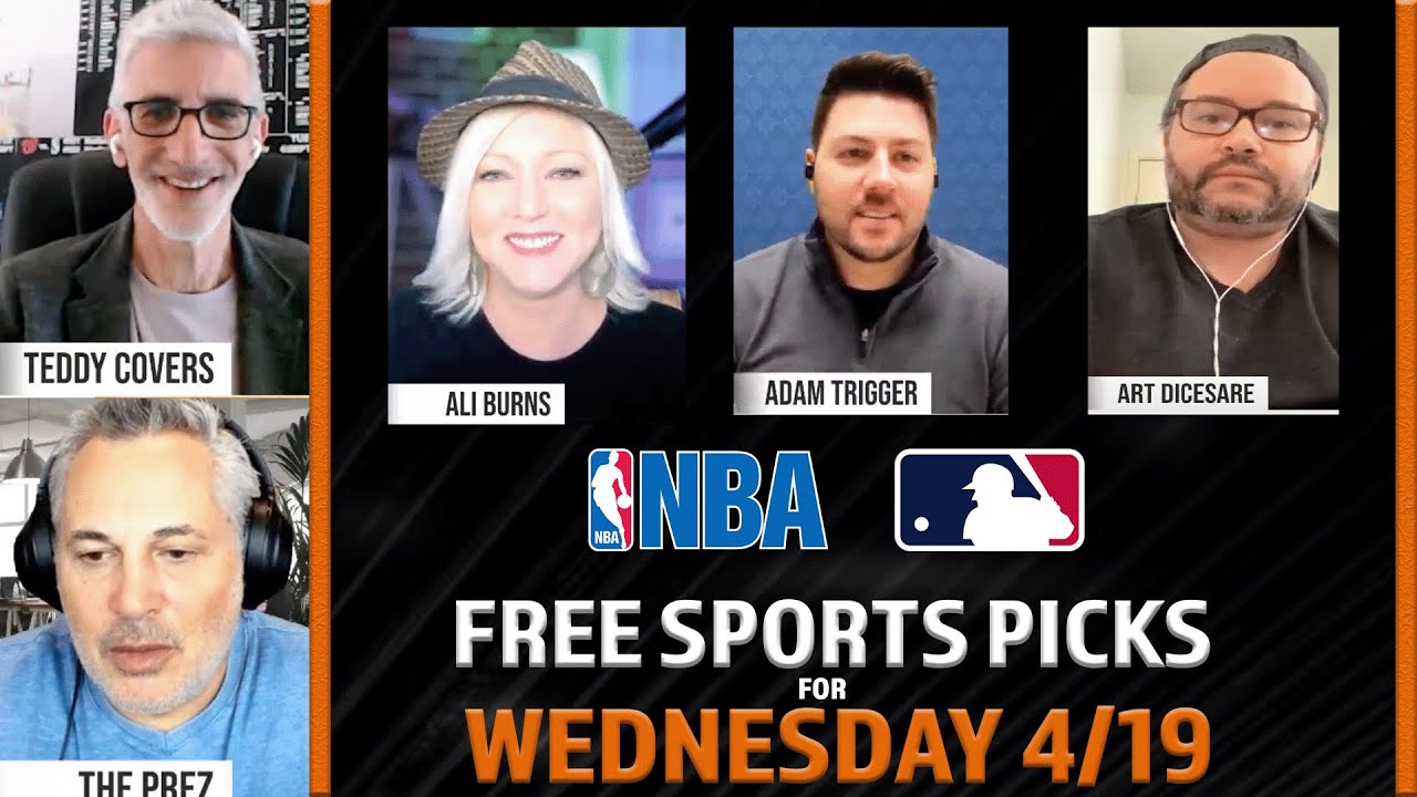 Free Sports Picks | Wagertalk Today | Nba Playoffs Game 2 Predictions | Mlb Picks Today | April 19