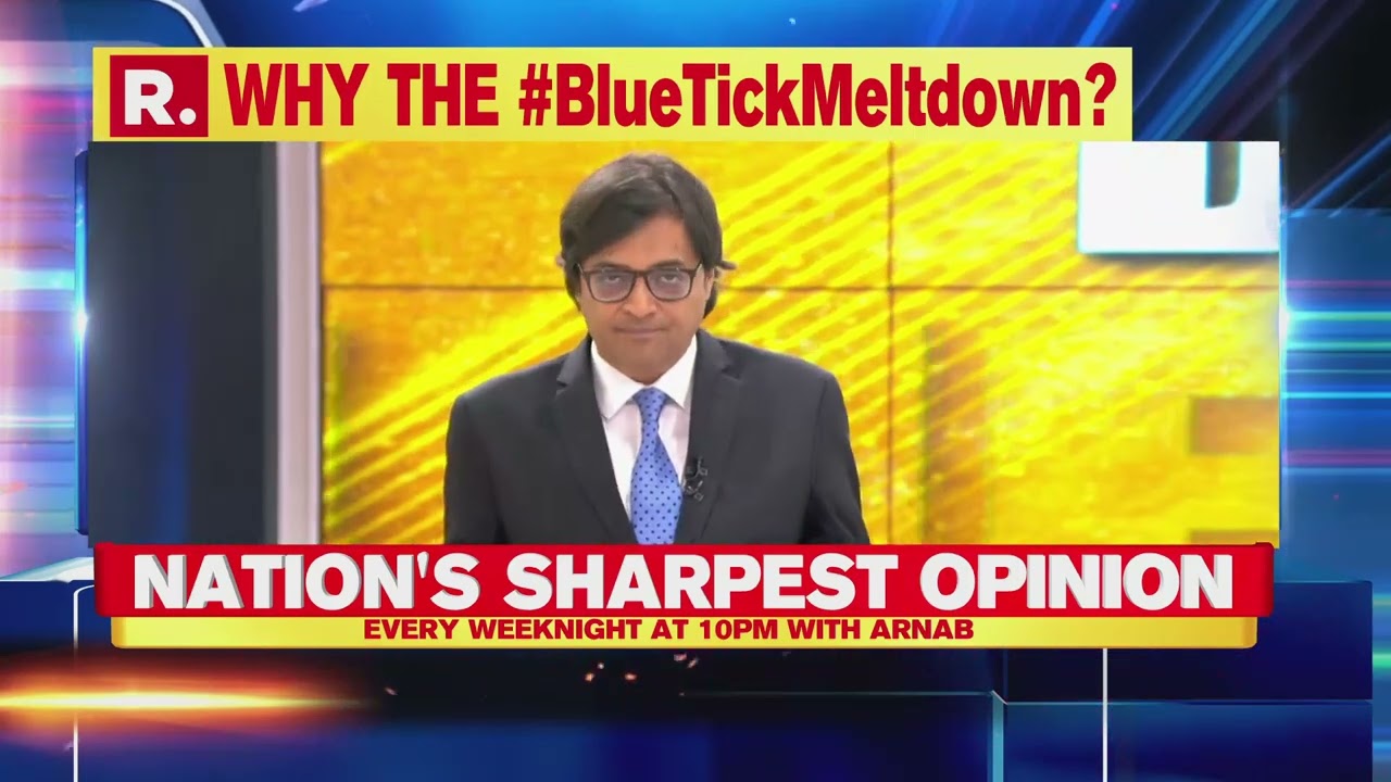 From Kohli To Rahul Gandhi: Blue Tick Vanishing Triggers Meltdown | Arnab Debates