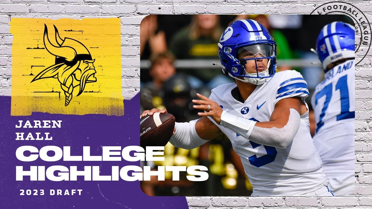 Full College Highlights Of Quarterback Jaren Hall | 2023 Nfl Draft