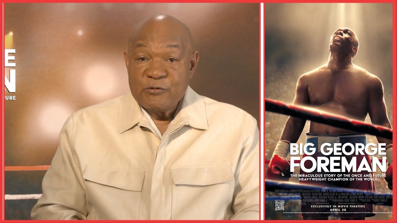 George Foreman Talks About His Hardest Punches & New Movie Big George Foreman Exclusive Interview