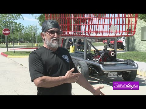 Giant Shopping Cart Builder Goes Viral | Great Day Sa