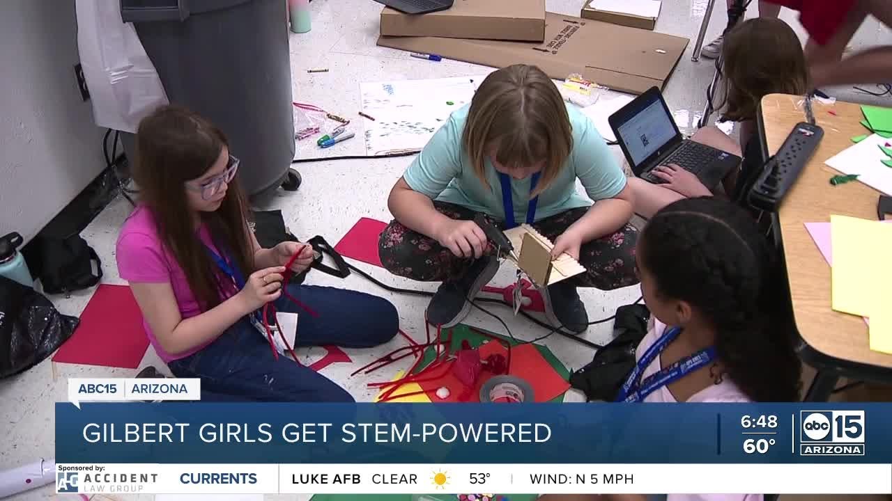 Gilbert Schools Getting Girls Involved In Stem