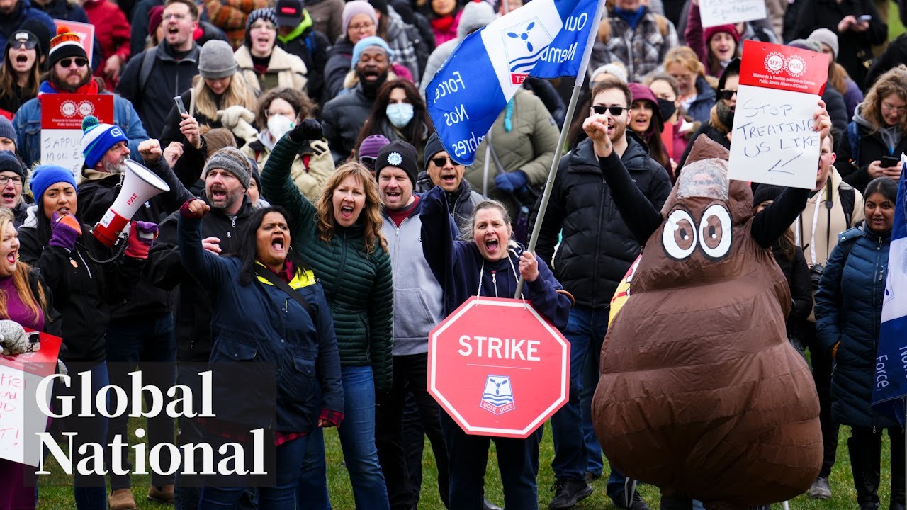 Global National: April 19, 2023 | 155,000+ Federal Employees Go On Canada Wide Strike