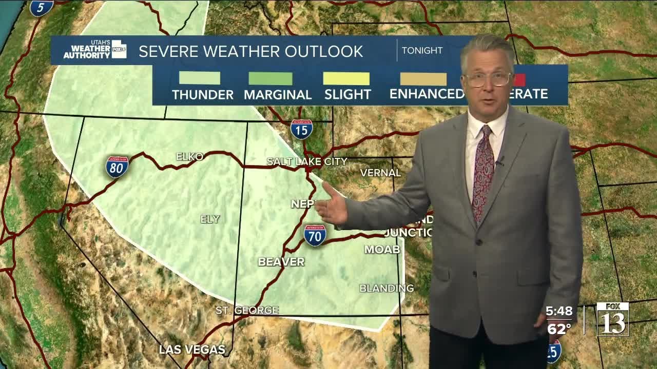 Going From Sunny To Showers – Sunday Evening Forecast | Utah News