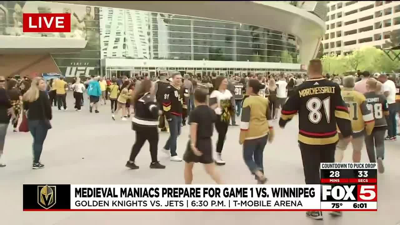 Golden Knights Fans Amp Up For Team’s Return To Stanley Cup Playoffs