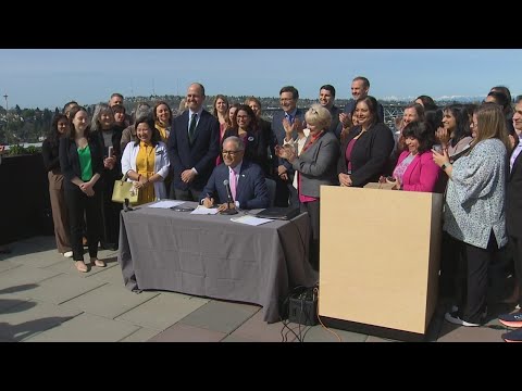 Gov. Jay Inslee Signs Group Of Bills On Abortion And Reproductive Health Access