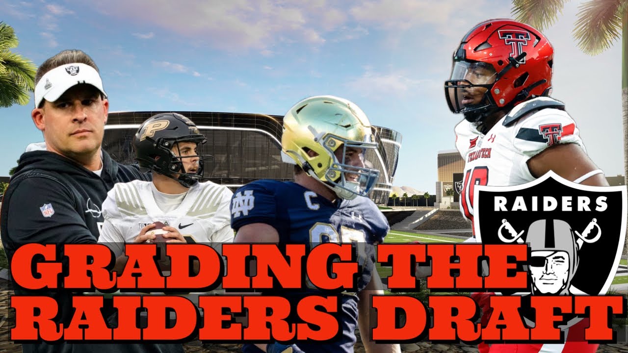 Grading The Raiders 2023 Draft. #raiders #nfl #nfldraft #raidernation