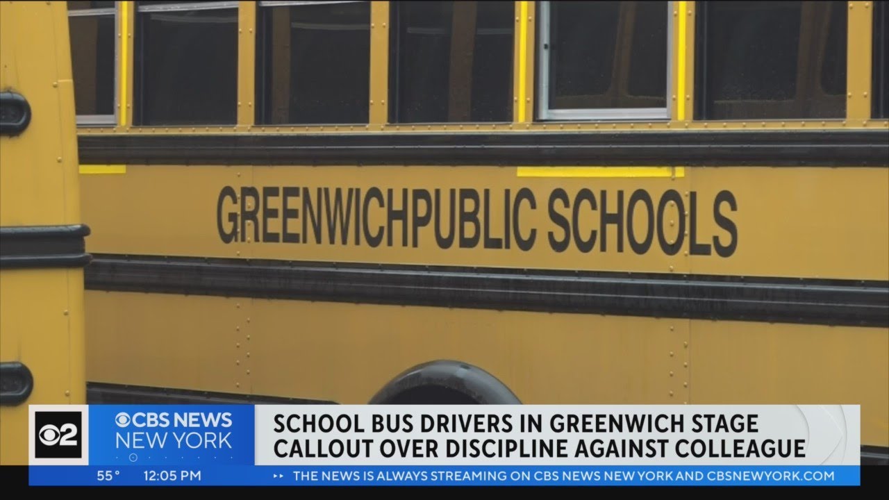 Greenwich School Bus Drivers Stage Mass Callout