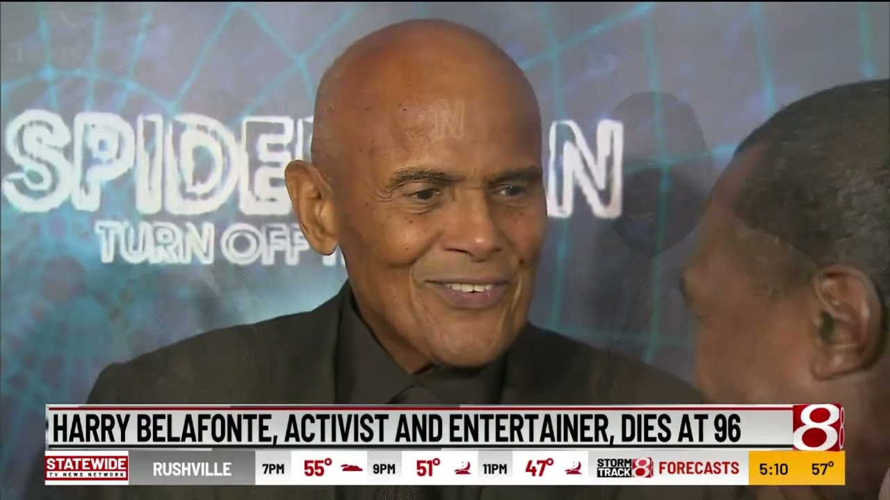 Harry Belafonte, Activist And Entertainer, Dies At 96