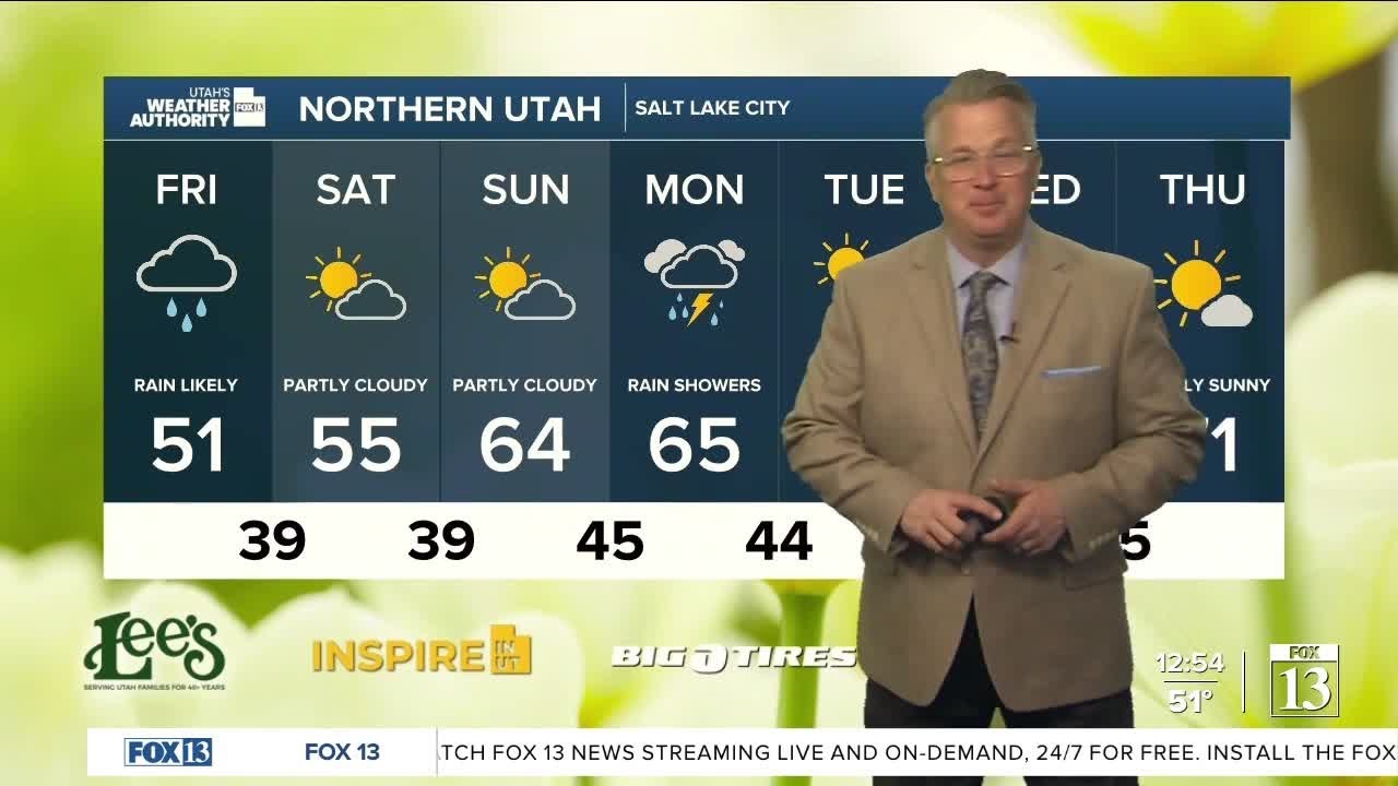 Here Comes The Rain! Friday, April 21 | Utah News