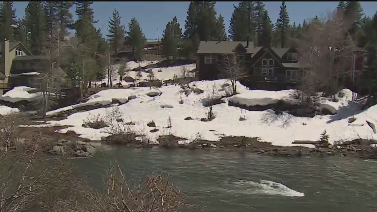 High temperatures raise flooding concerns from melting Sierra snowpack