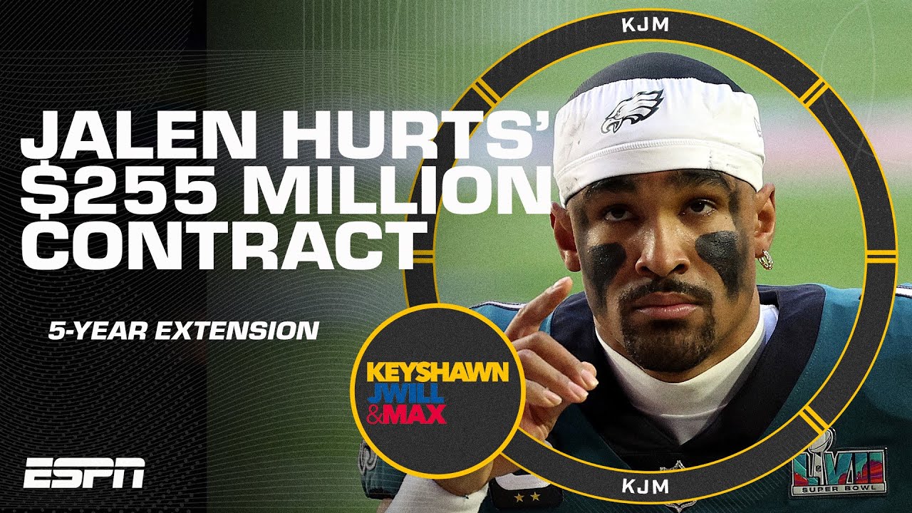 How Jalen Hurts’ $255m Contract Extension Impacts Lamar Jackson & The Qb Market | Kjm