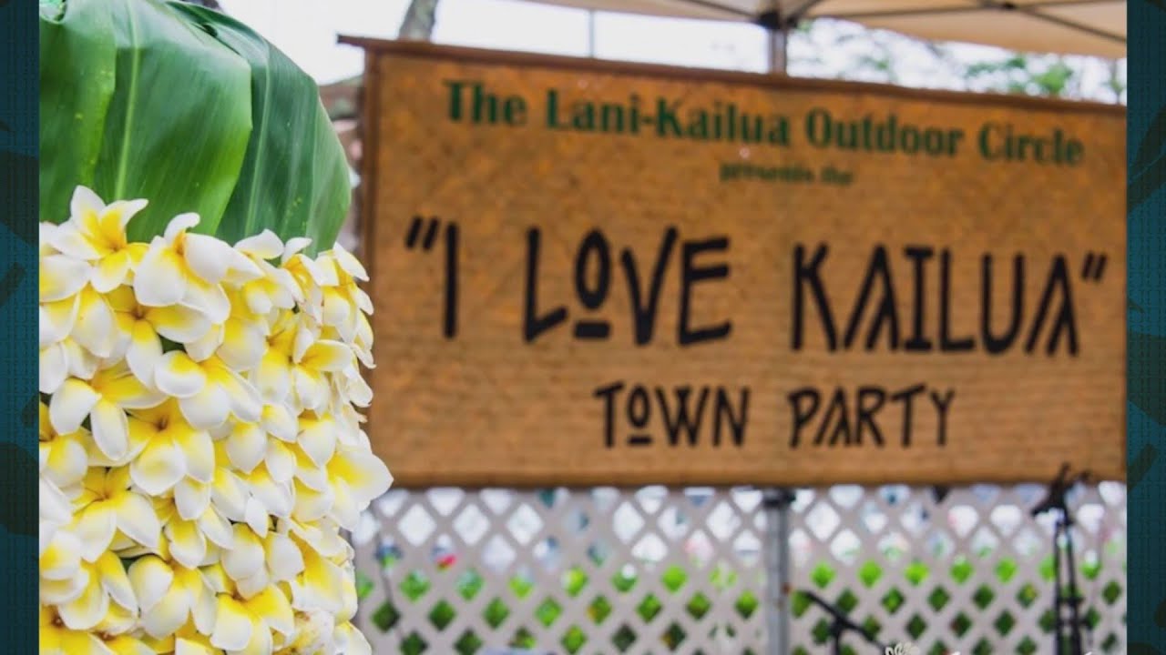 ‘i Love Kailua Town’ Party This Weekend