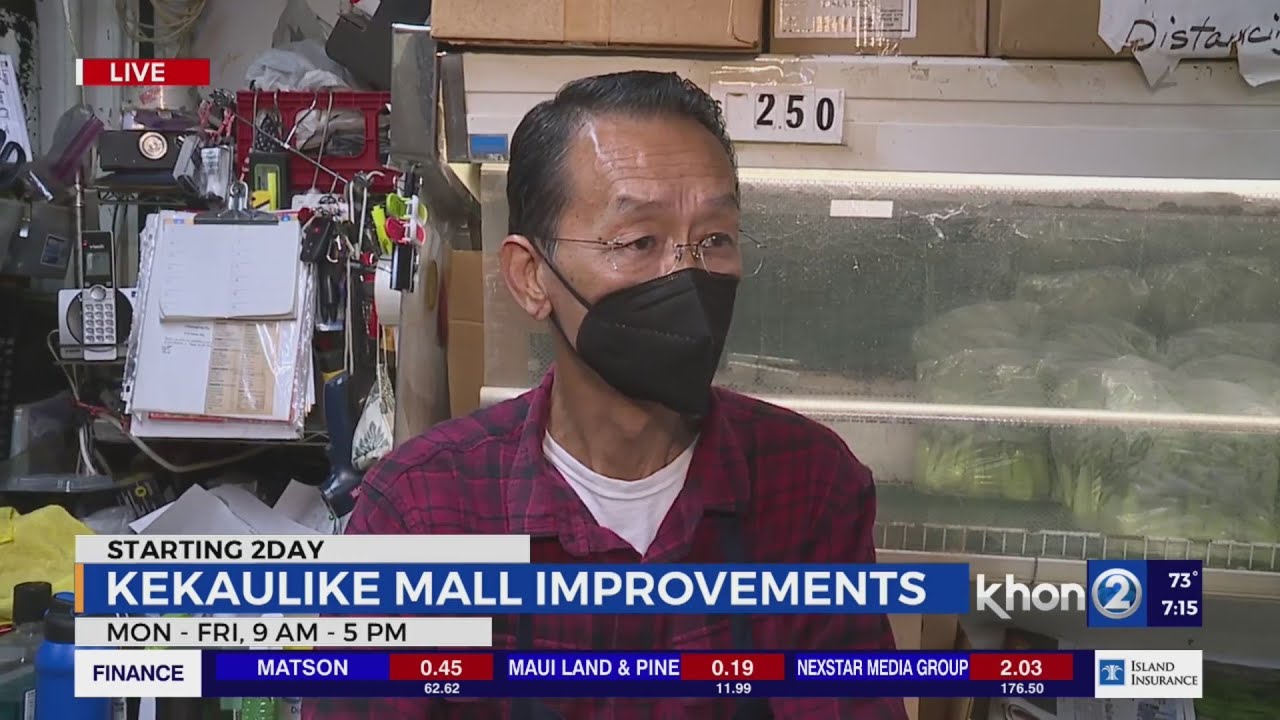 Improvements Continue In Chinatown At Kekaulike Mall Pt.2