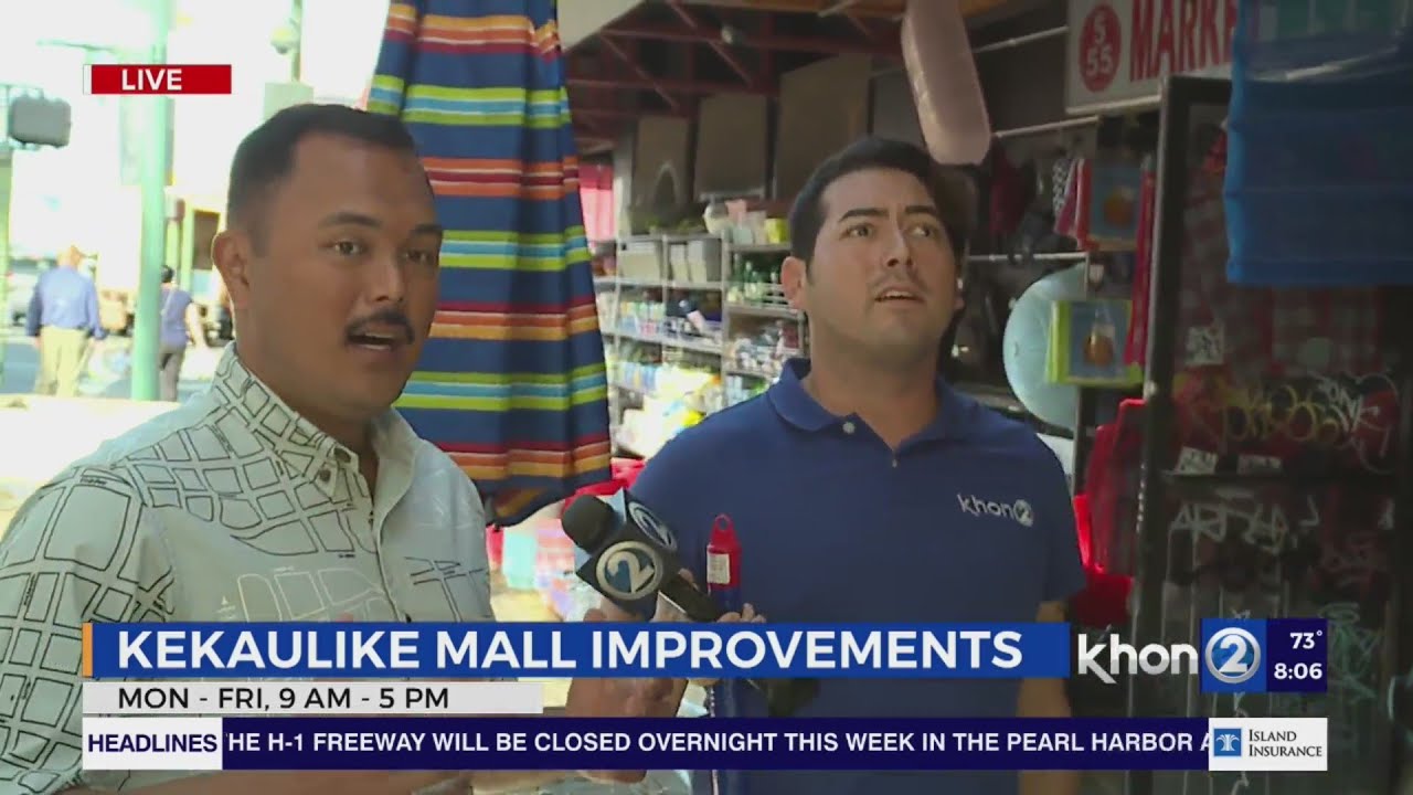 Improvements Continue In Chinatown At Kekaulike Mall Pt.3