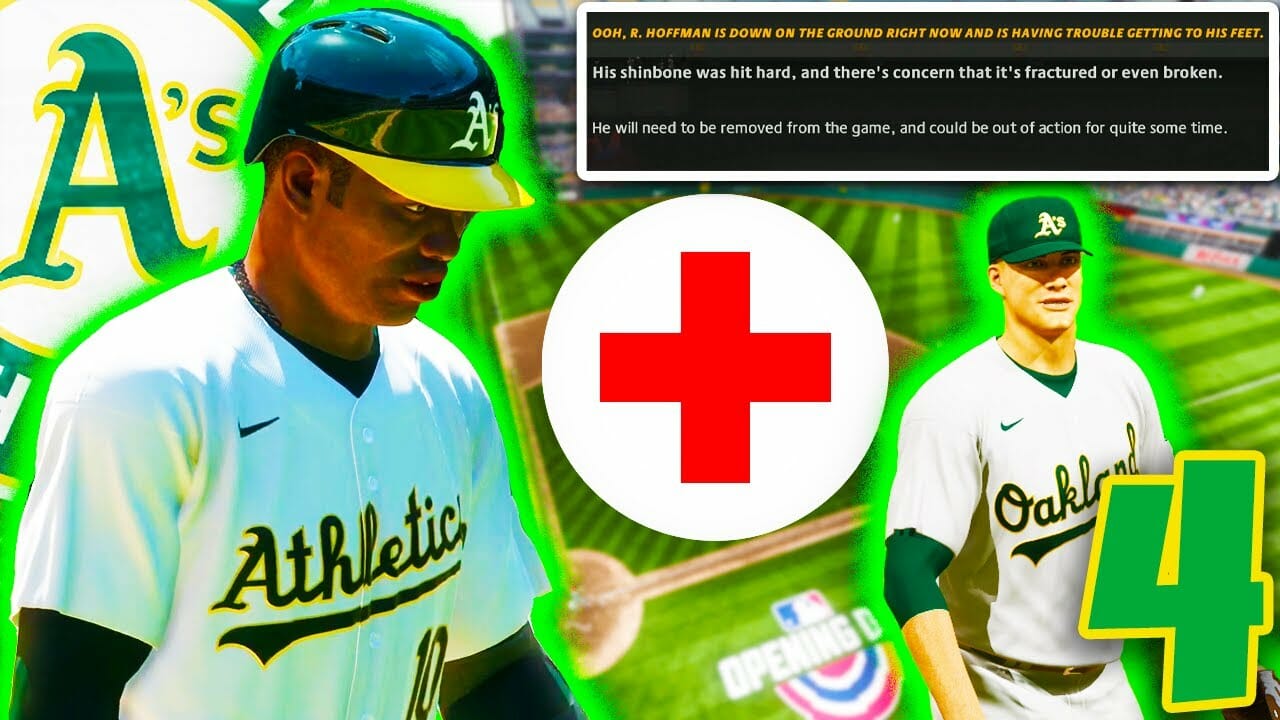 INJURY! Can We SURVIVE WITHOUT HIM? | MLB the Show 23 Oakland Athletics Franchise Mode Rebuild Ep4