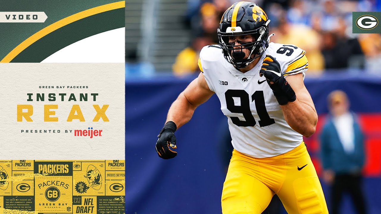 Instant Reax: Lb Lukas Van Ness | 2023 Nfl Draft