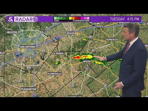 Isolated Storms Are Possible Monday In San Antonio