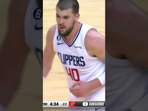 Ivica Zubac Throwing Up The Hook 🪝 | La Clippers