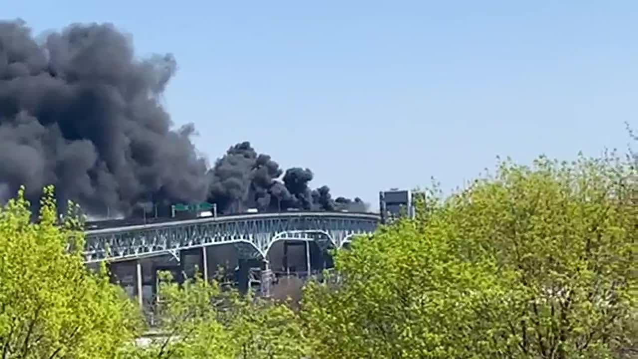 Iwitness Video: Fiery Crash On The Gold Star Bridge