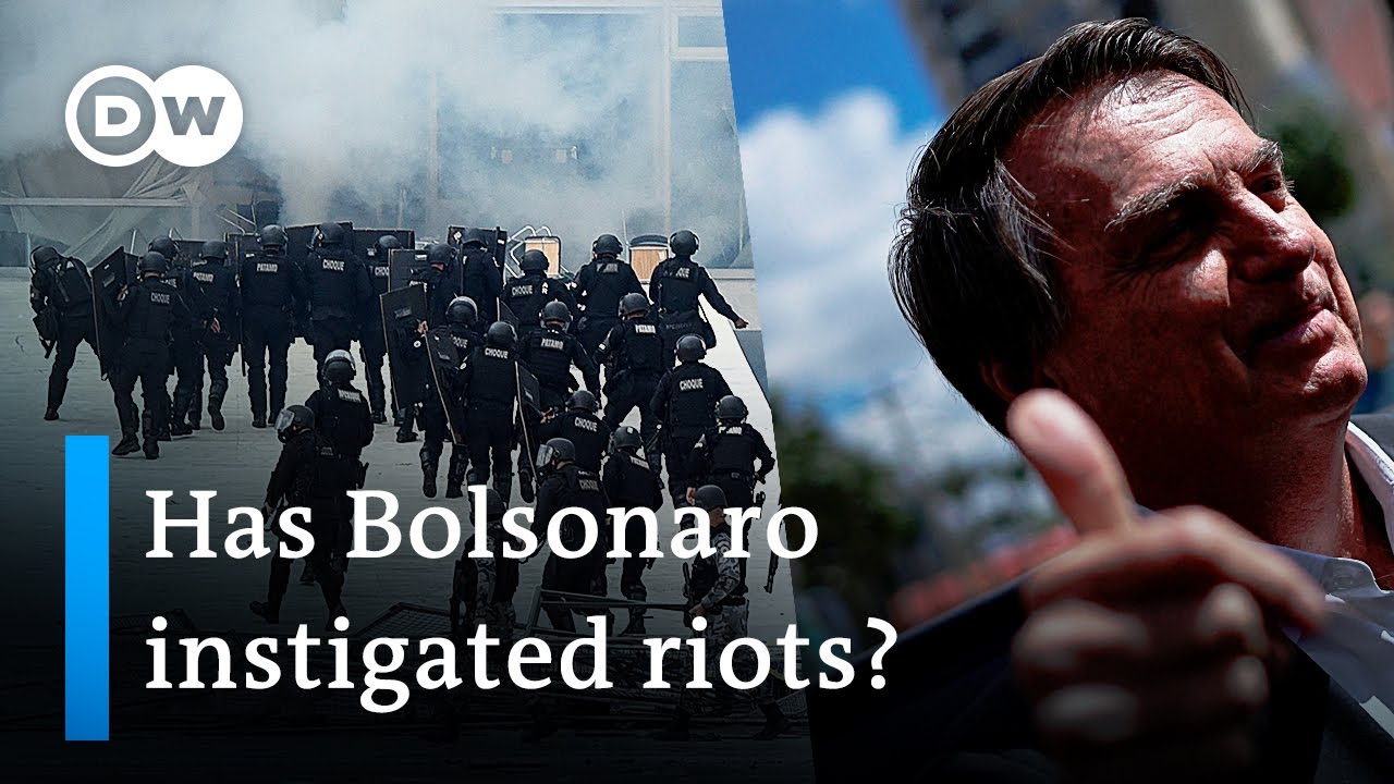 Jair Bolsonaro Faces Questions By Police, Denies Role In Riots | Dw News