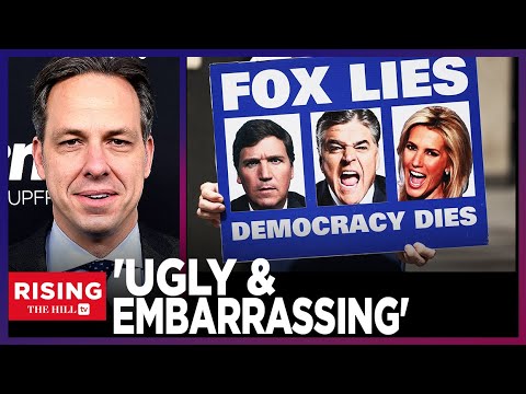 Jake Tapper Loses It On Air When Reporting On Fox Dominion Settlement