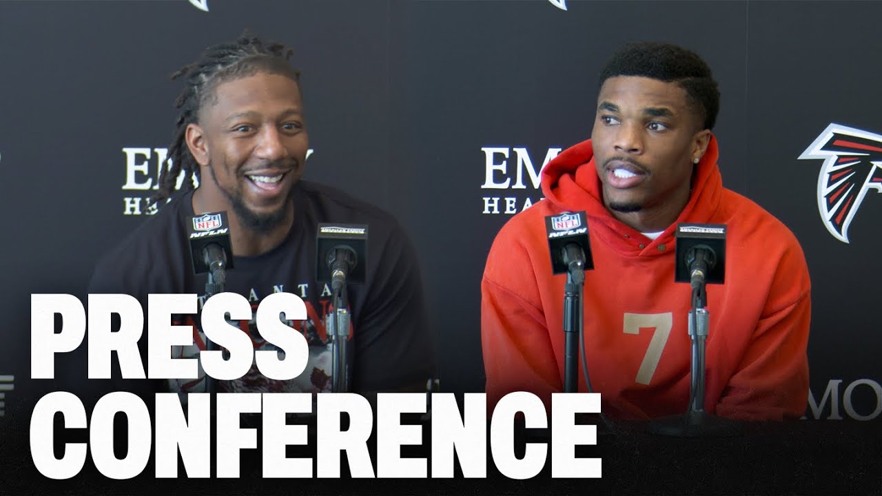 Jeff Okudah And Bud Dupree Speak To The Media | Press Conference | Atlanta Falcons