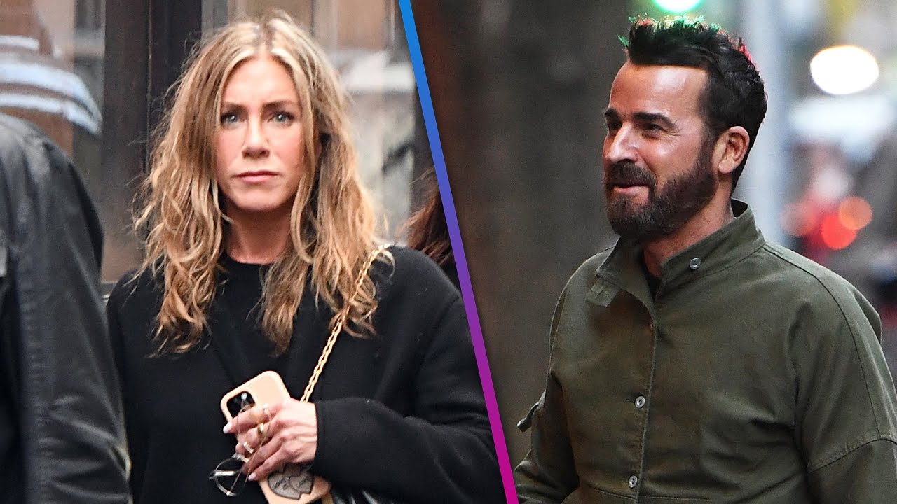 Jennifer Aniston Dines With Ex Justin Theroux In Nyc