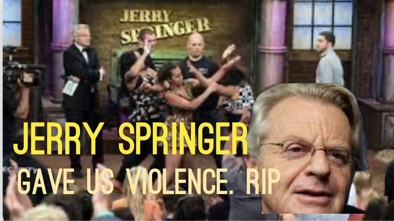 Jerry Springer Passes At 79. Jerry Springer Gave America Violence. Rip