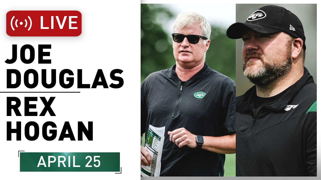 Joe Douglas & Rex Hogan Press Conference | 2023 | New York Jets