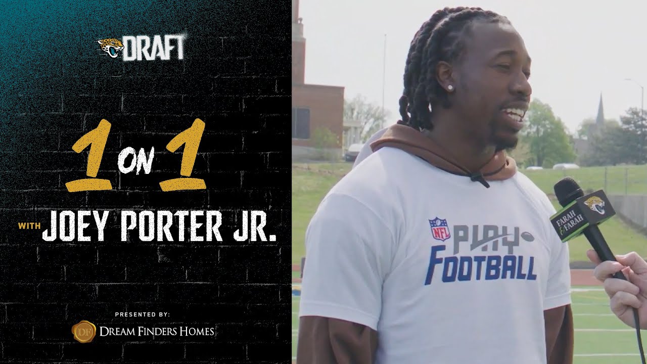 Joey Porter Jr. On Watching The Jaguars Growing Up | 2023 Nfl Draft | Jacksonville Jaguars | Jags News