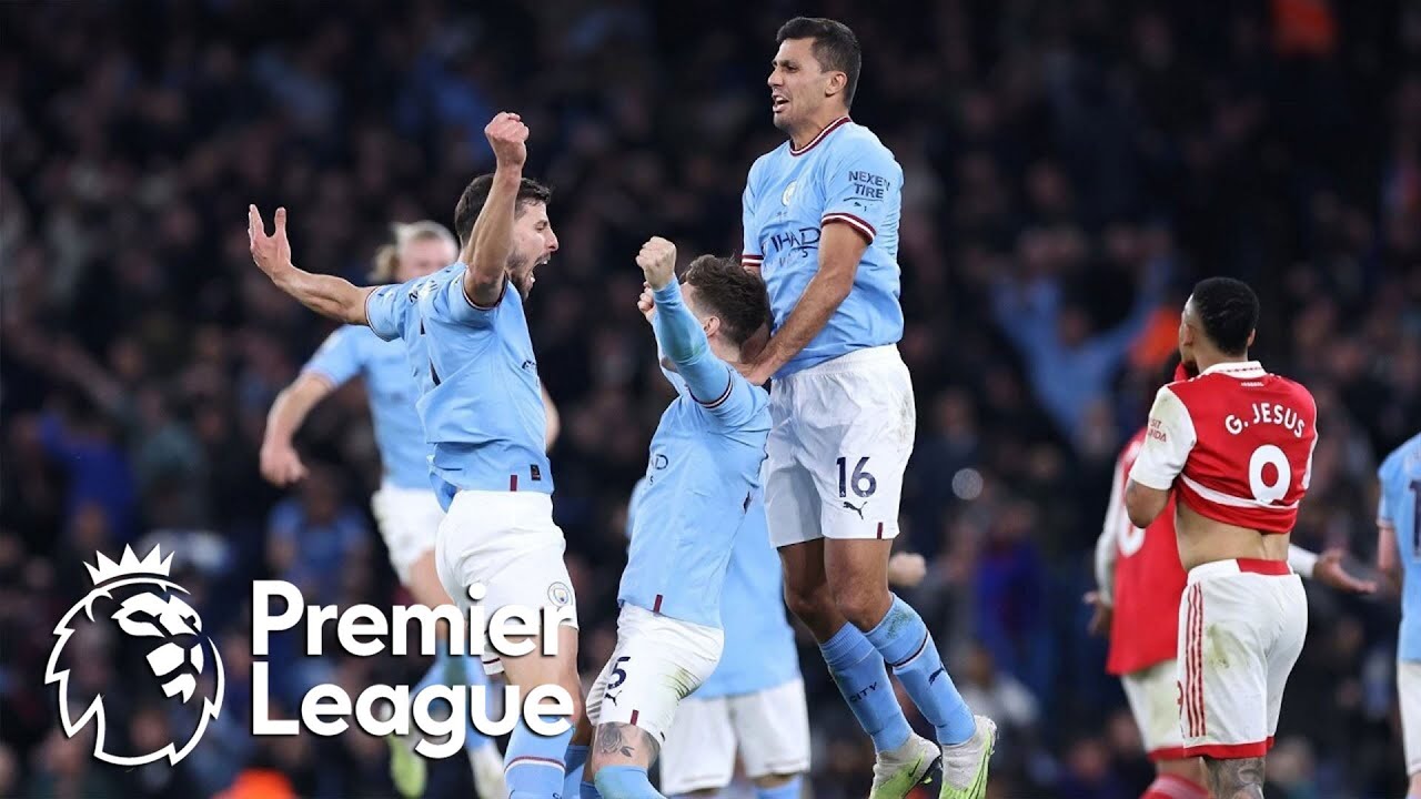 John Stones Doubles Manchester City Lead Over Arsenal | Premier League | Nbc Sports