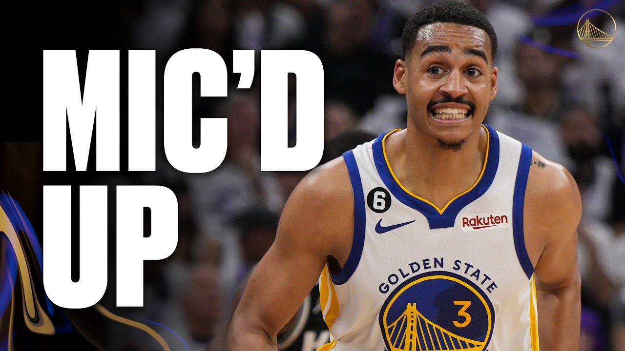 Jordan Poole Brings The Mic’d Up Energy Against Kings | 2023 First Round | Warriors News