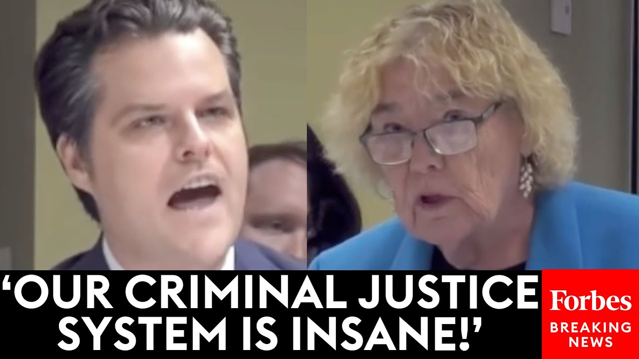 Just In: Matt Gaetz Fires Back At Zoe Lofgren For Slamming Nyc Based Judiciary Cmte Hearing On Crime