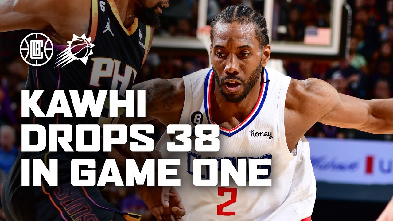 Kawhi Leonard Drops 38 In Game 1 Dub. | La Clippers