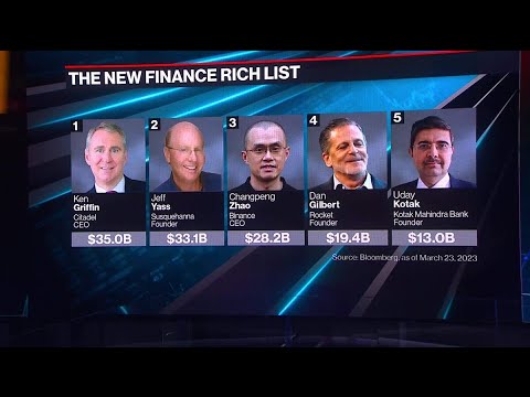 Ken Griffin Tops List Of New Mega Rich In Finance