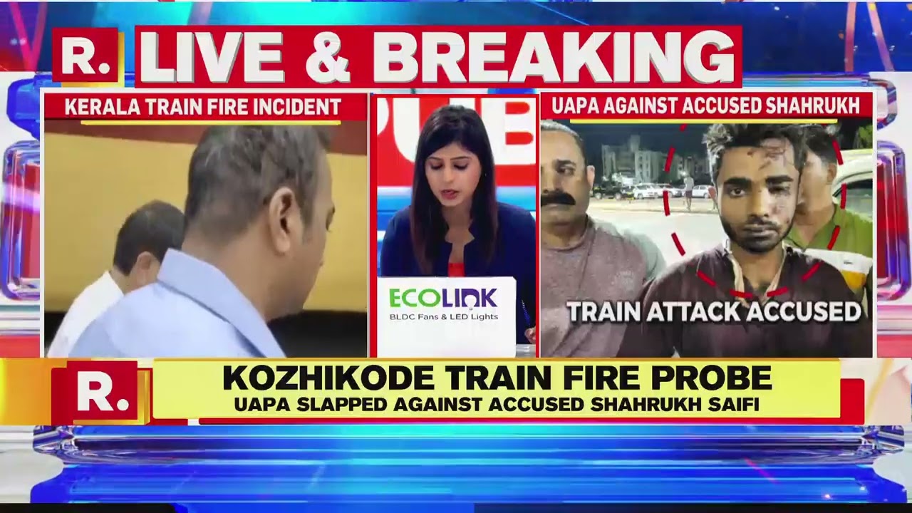 Kerala Train Arson Case: Uapa Slapped Against Shahrukh Saifi