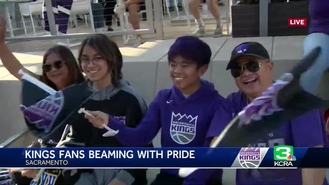 Kings Fans Chant ‘light The Beam’ During Pregame Rally