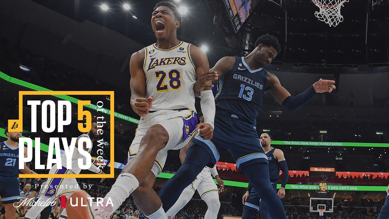 Lakers Top 5 Plays Of The 1st Round | 2023 Nba Playoffs