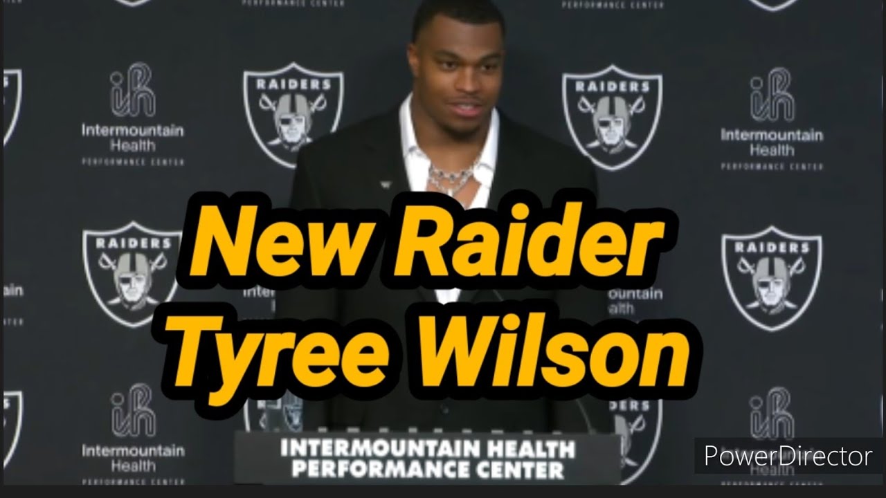 Las Vegas Raiders: Tyree Wilson Introduced To Raider Nation By Joseph Armendariz