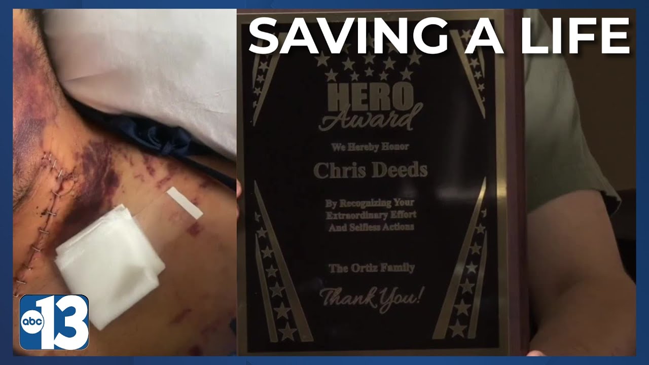 Las Vegas Stabbing Victim Reunited With Man Who Helped Save His Life