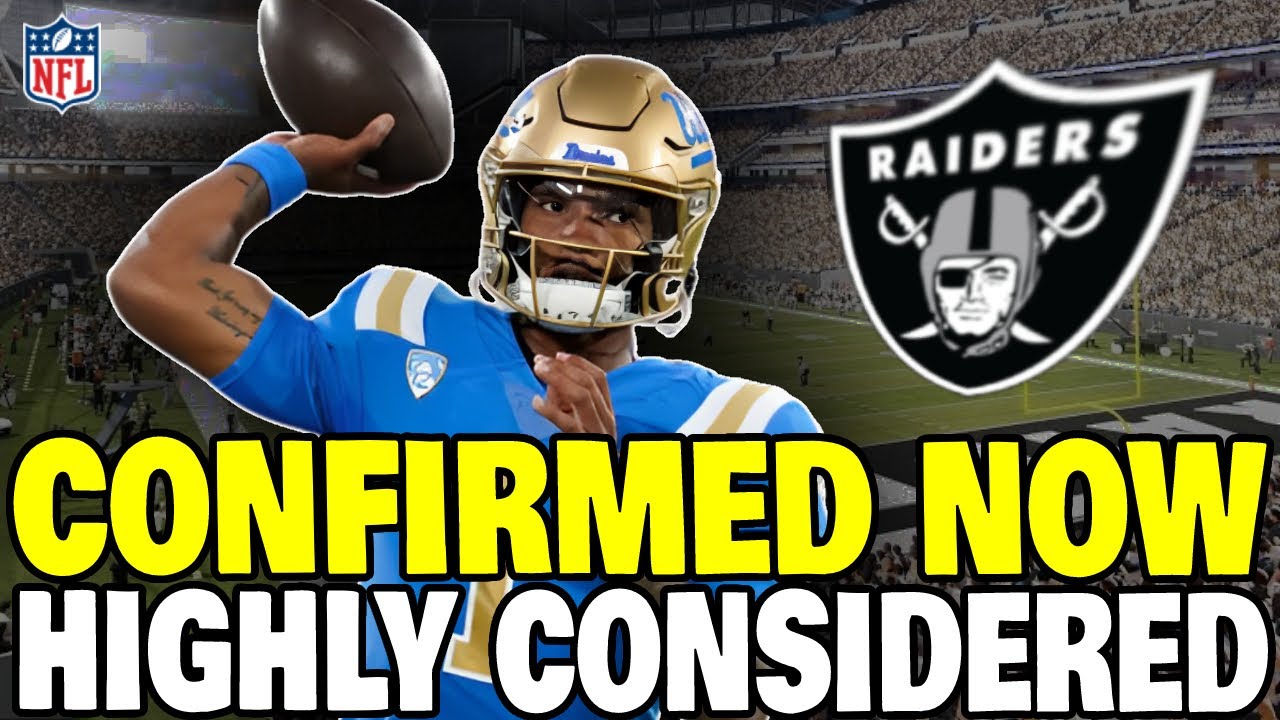 Latest Raiders News! It Was Confirmed! Las Vegas Raiders News