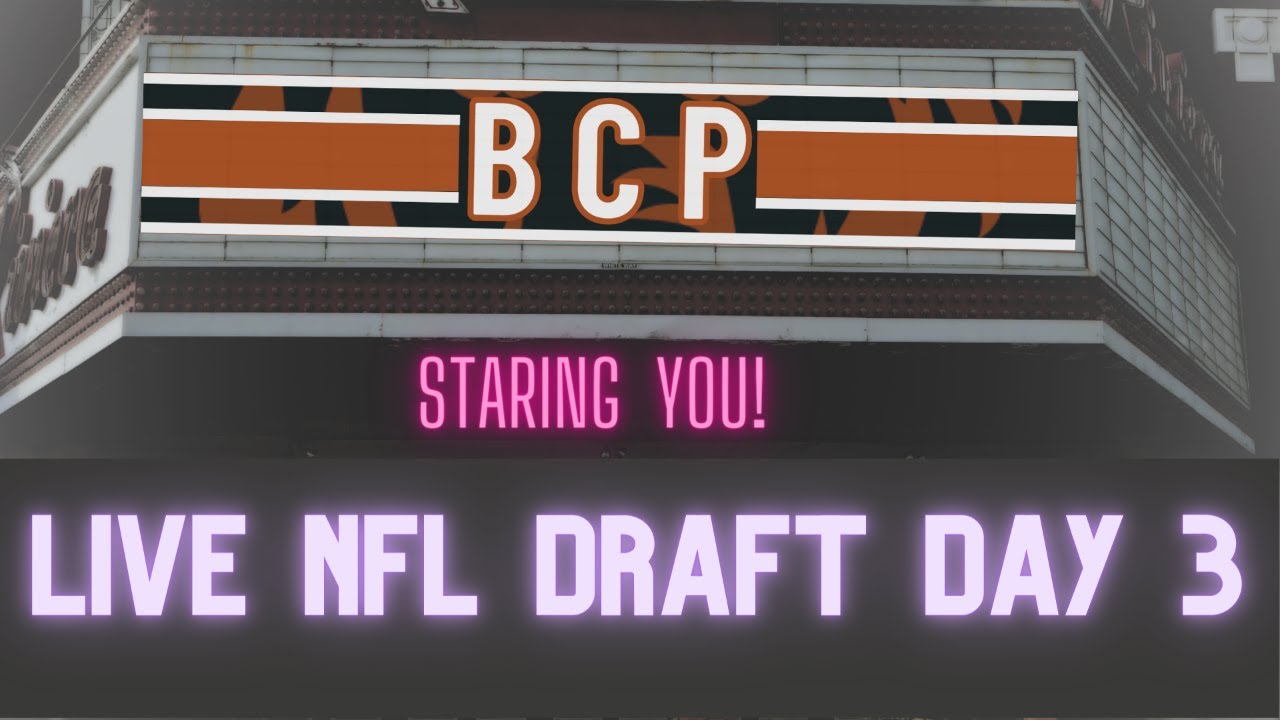 Live #nfl Draft – Day 3 | Bcp #bears