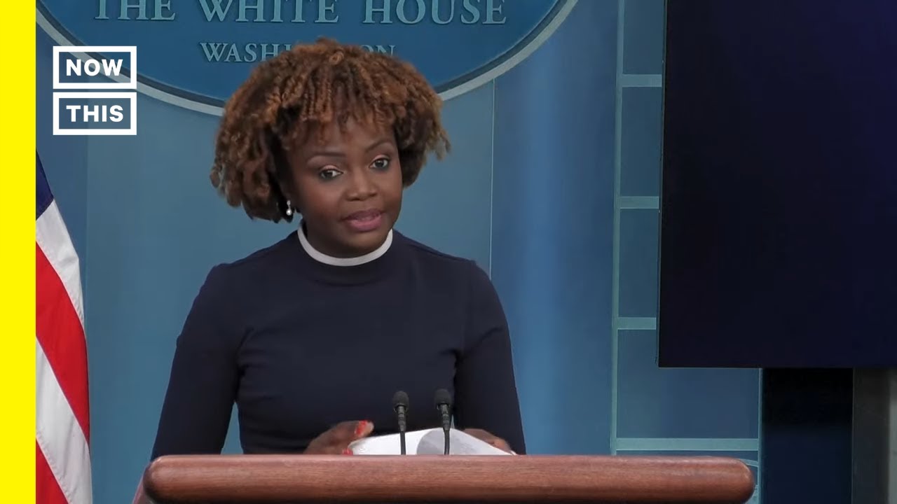 Live Now: White House Briefing With Press Secretary Karine Jean Pierre