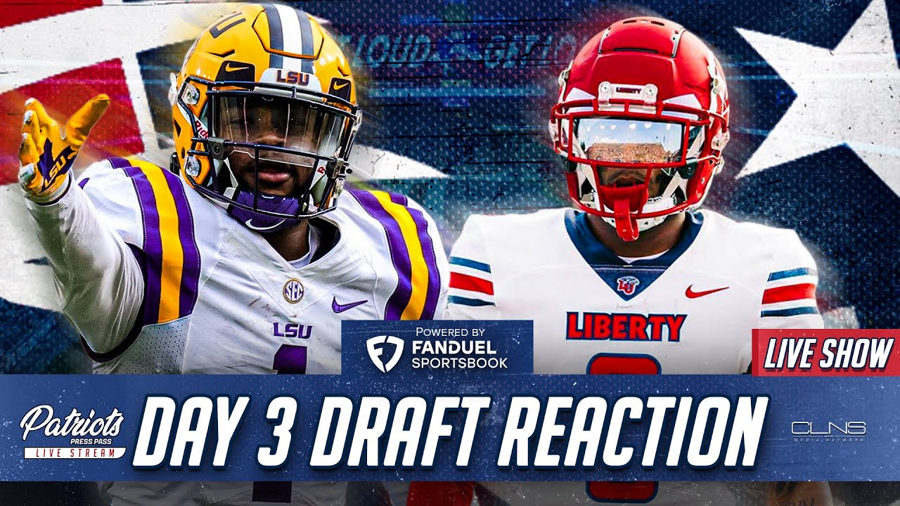 Live: Patriots Draft Show: Draft Wrap