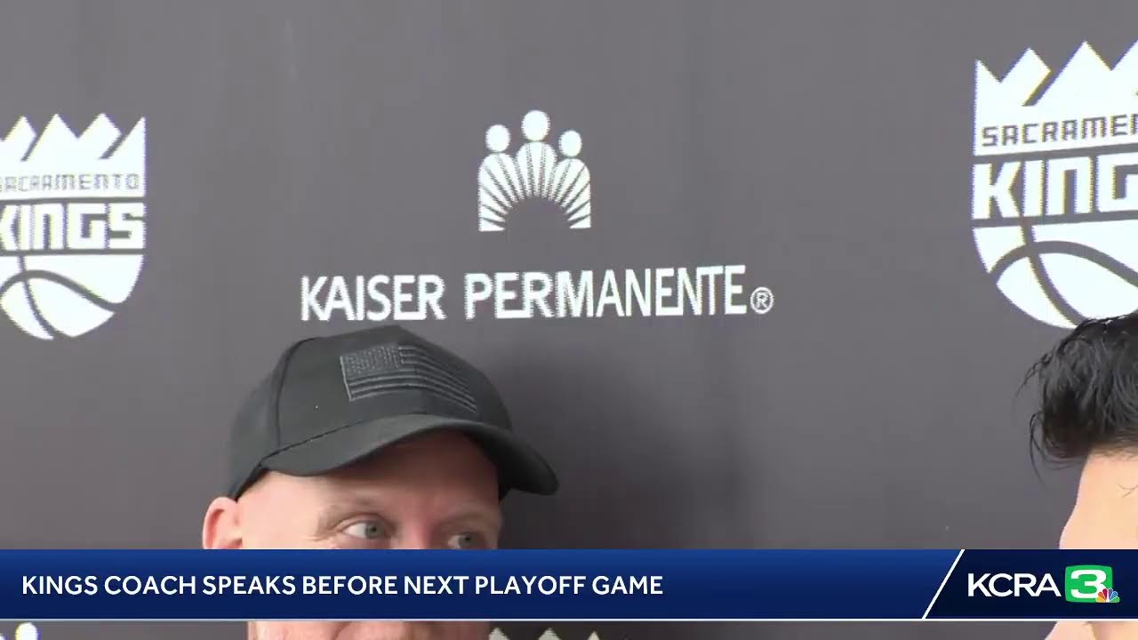 Live | Sacramento Kings Coach Mike Brown Is Speaking Ahead Of The Kings’ Next Playoff Game Tomorrow