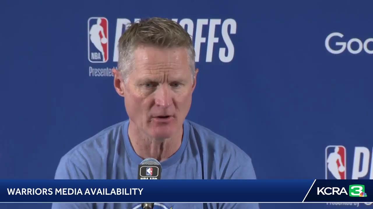 Live | Warriors Coach Steve Kerr Is Speaking Out Ahead Of Game 7