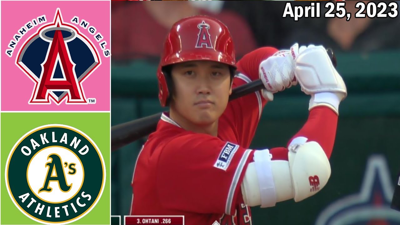 Los Angeles Angels Oakland Athletics April 25, 2023 | Mlb Highlights | Mlb Season 2023